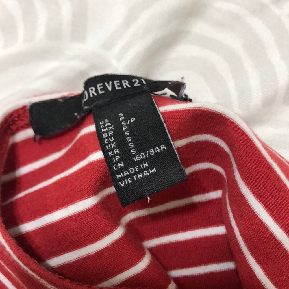 Striped Tube Top - Picture 4 of 5